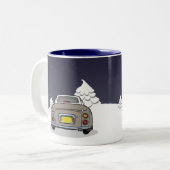 Tasse 2 Couleurs Figaras Fêtes Topaz Mist Figaro Voiture (Devant gauche)