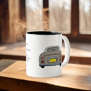 Tasse 2 Couleurs Figarations Tokyo Citation Topaz Mist Figaro Car