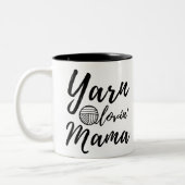 Tasse 2 Couleurs Fil Aimant Mama ・ Knit Crochet Artisanat (Gauche)