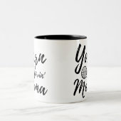 Tasse 2 Couleurs Fil Aimant Mama ・ Knit Crochet Artisanat (Centre)