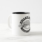 Tasse 2 Couleurs Filet et libération (Devant gauche)