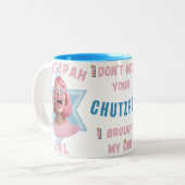 Tasse 2 Couleurs Fille Chutzpah (Devant gauche)