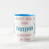 Tasse 2 Couleurs Fille Chutzpah (Centre)