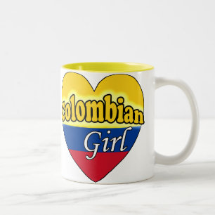 Tasse 2 Couleurs Fille colombienne