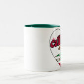 Tasse 2 Couleurs Fille de Californie (Centre)