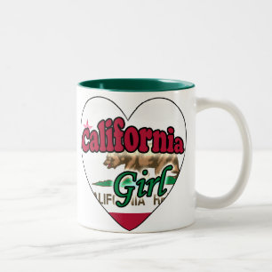 Tasse 2 Couleurs Fille de Californie