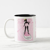 Tasse 2 Couleurs Fille de PETITE GORGÉE (Gauche)