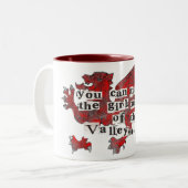 Tasse 2 Couleurs Fille de vallée (Devant gauche)