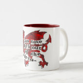 Tasse 2 Couleurs Fille de vallée (Devant droit)