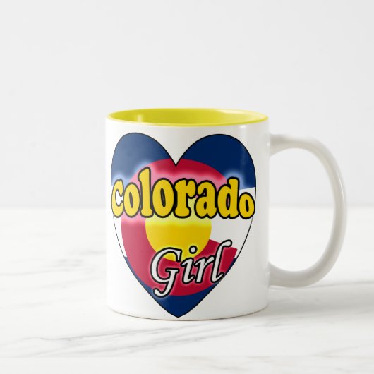 Tasse 2 Couleurs Fille du Colorado (Droit)