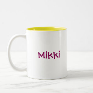Tasse 2 Couleurs Fille du tambour - Mikki