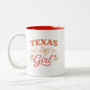 Tasse 2 Couleurs Fille du Texas