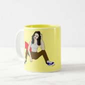 Tasse 2 Couleurs fille foy (Devant gauche)