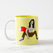 Tasse 2 Couleurs fille foy (Gauche)