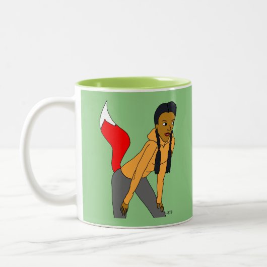 Tasse 2 Couleurs fille foy (Gauche)