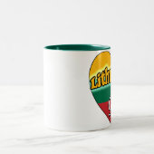 Tasse 2 Couleurs Fille lituanienne (Centre)
