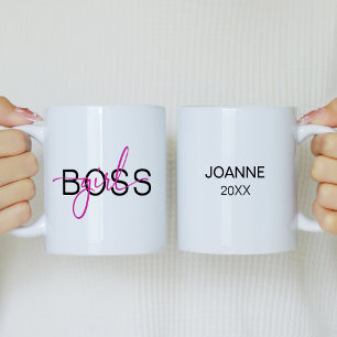 Tasse 2 Couleurs Fille Patron Rose Chaud 