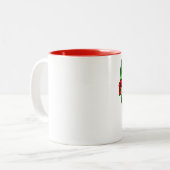 Tasse 2 Couleurs Fille portugaise (Devant gauche)