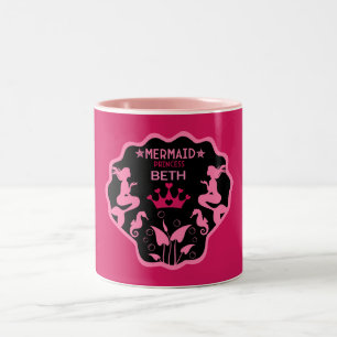 Tasse 2 Couleurs Fille Sirène Princesse