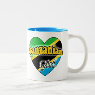 Tasse 2 Couleurs fille tanzanienne