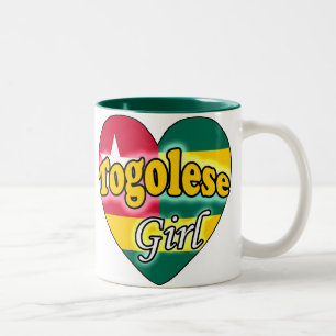 Tasse 2 Couleurs Fille togolaise