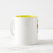 Tasse 2 Couleurs fille uruguayenne (Devant gauche)