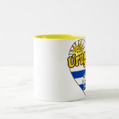 Tasse 2 Couleurs fille uruguayenne (Centre)