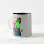 Tasse 2 Couleurs filles (Devant gauche)