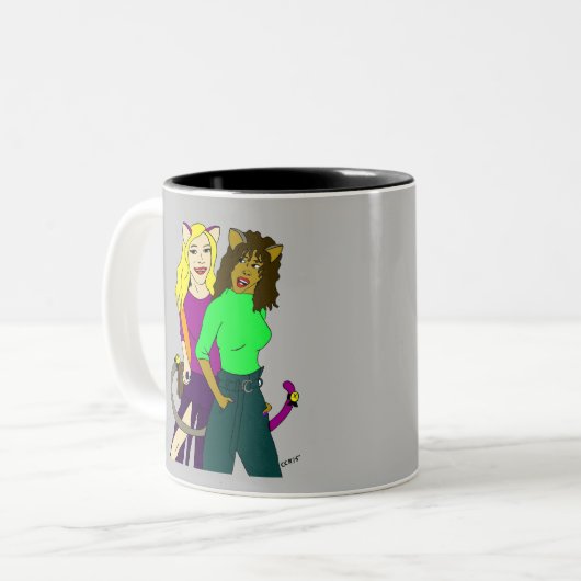 Tasse 2 Couleurs filles (Devant gauche)