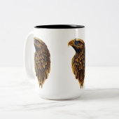 Tasse 2 Couleurs Filles de Sky Aviation (Devant gauche)