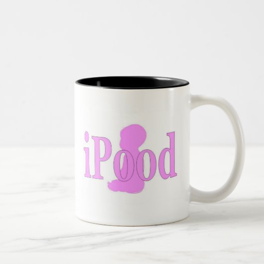 Tasse 2 Couleurs filles d'ipood (Droit)