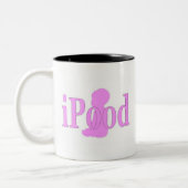 Tasse 2 Couleurs filles d'ipood (Gauche)