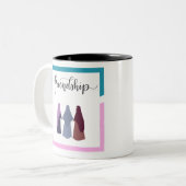 Tasse 2 Couleurs Filles musulmanes (Devant gauche)