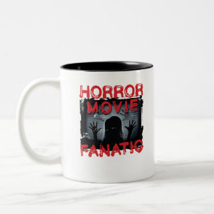 Tasse 2 Couleurs Film d'horreur Fanatique Scary Films
