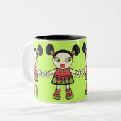 Tasse 2 Couleurs Fils de pastèque (Devant gauche)