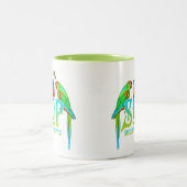 Tasse 2 Couleurs Fils De Perroquet De Pirates (Centre)