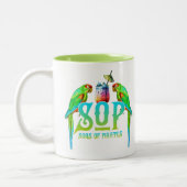 Tasse 2 Couleurs Fils De Perroquet De Pirates (Gauche)