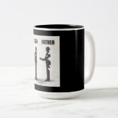 Tasse 2 Couleurs Fils Et Père (Devant droit)