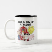 Tasse 2 Couleurs Fils fier des T-shirts et des cadeaux d'un (Gauche)