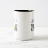 Tasse 2 Couleurs Fin d'une erreur (Centre)
