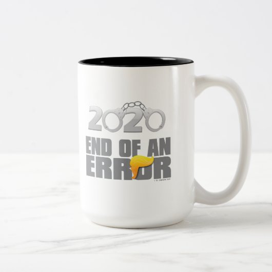Tasse 2 Couleurs Fin d'une erreur (Droit)