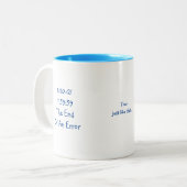 Tasse 2 Couleurs Fin D'Une Erreur (Devant gauche)