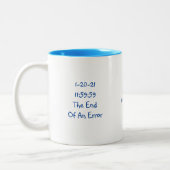 Tasse 2 Couleurs Fin D'Une Erreur (Gauche)