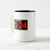 Tasse 2 Couleurs Final Drive Football (Devant gauche)