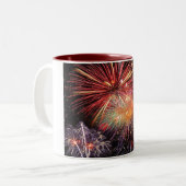 Tasse 2 Couleurs Finale Fireworks (Devant gauche)