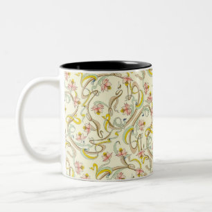 Tasse 2 Couleurs Fioritures florentines italiennes