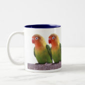 Tasse 2 Couleurs Fischer's Lovebird (Gauche)