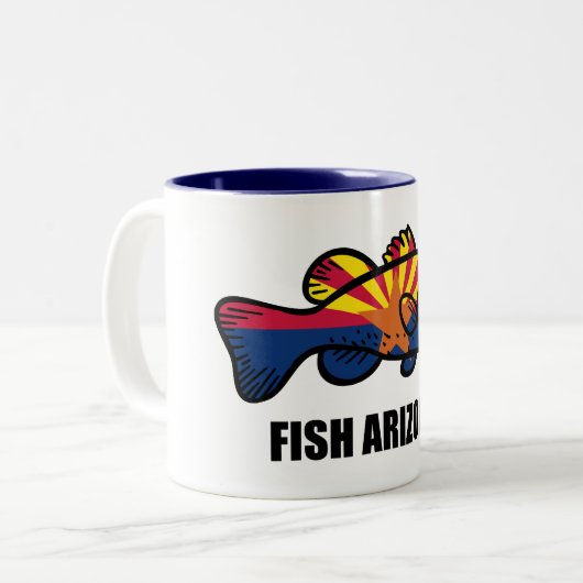 Tasse 2 Couleurs Fish Arizona (Devant gauche)