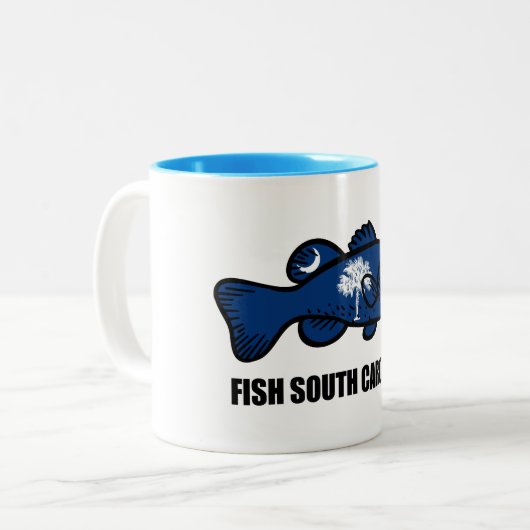 Tasse 2 Couleurs Fish South Carolina (Devant gauche)
