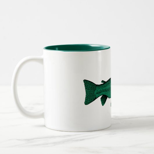 Tasse 2 Couleurs Fish Washington State Truth (Gauche)